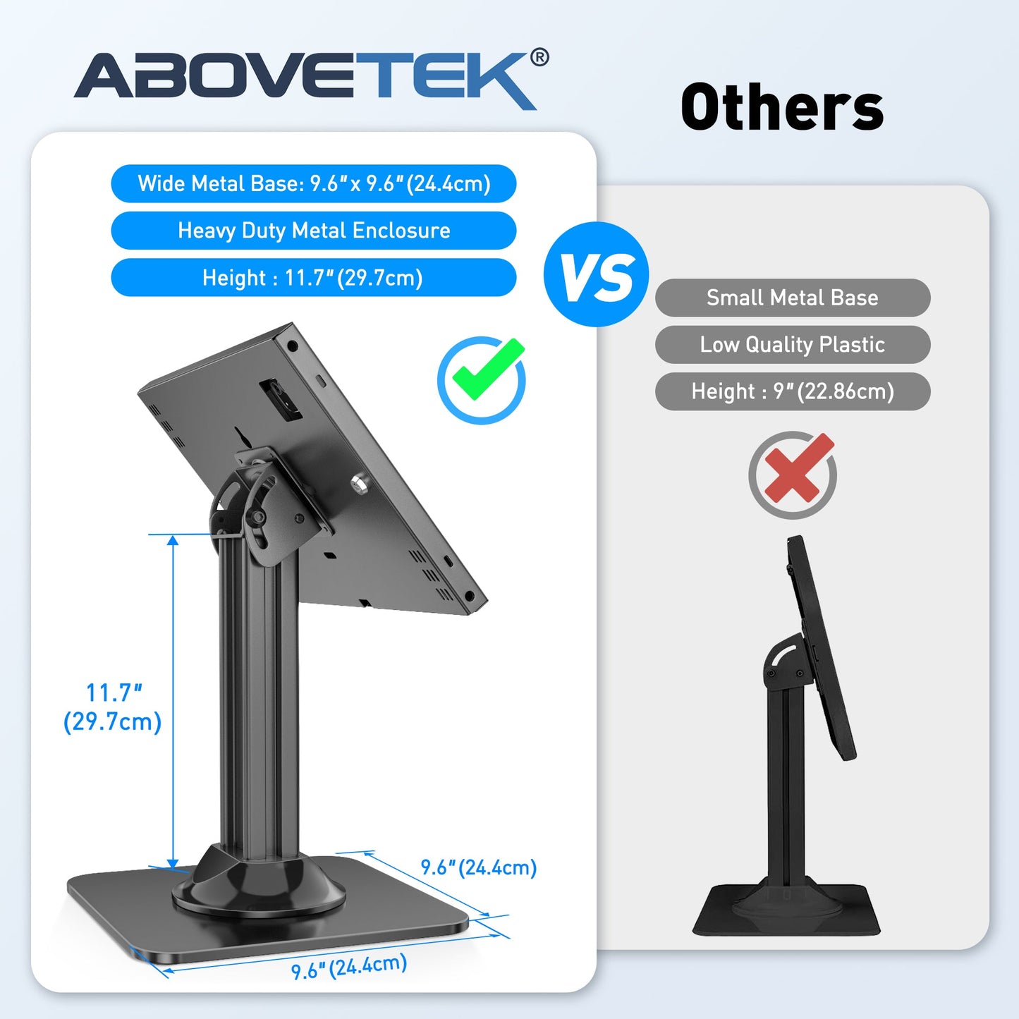 Anti-Diebstahl iPad Kiosk Stand (TH-336)