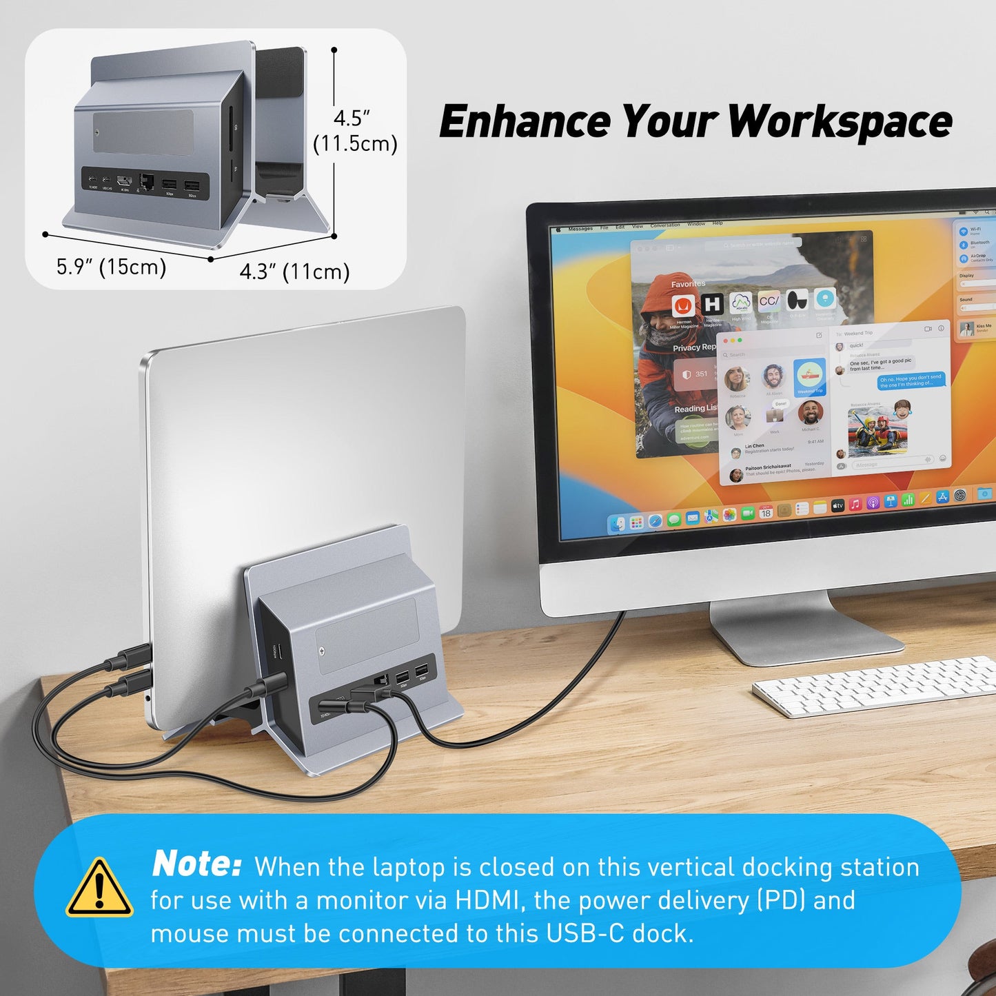 MacBook Docking Station (LH-20S)