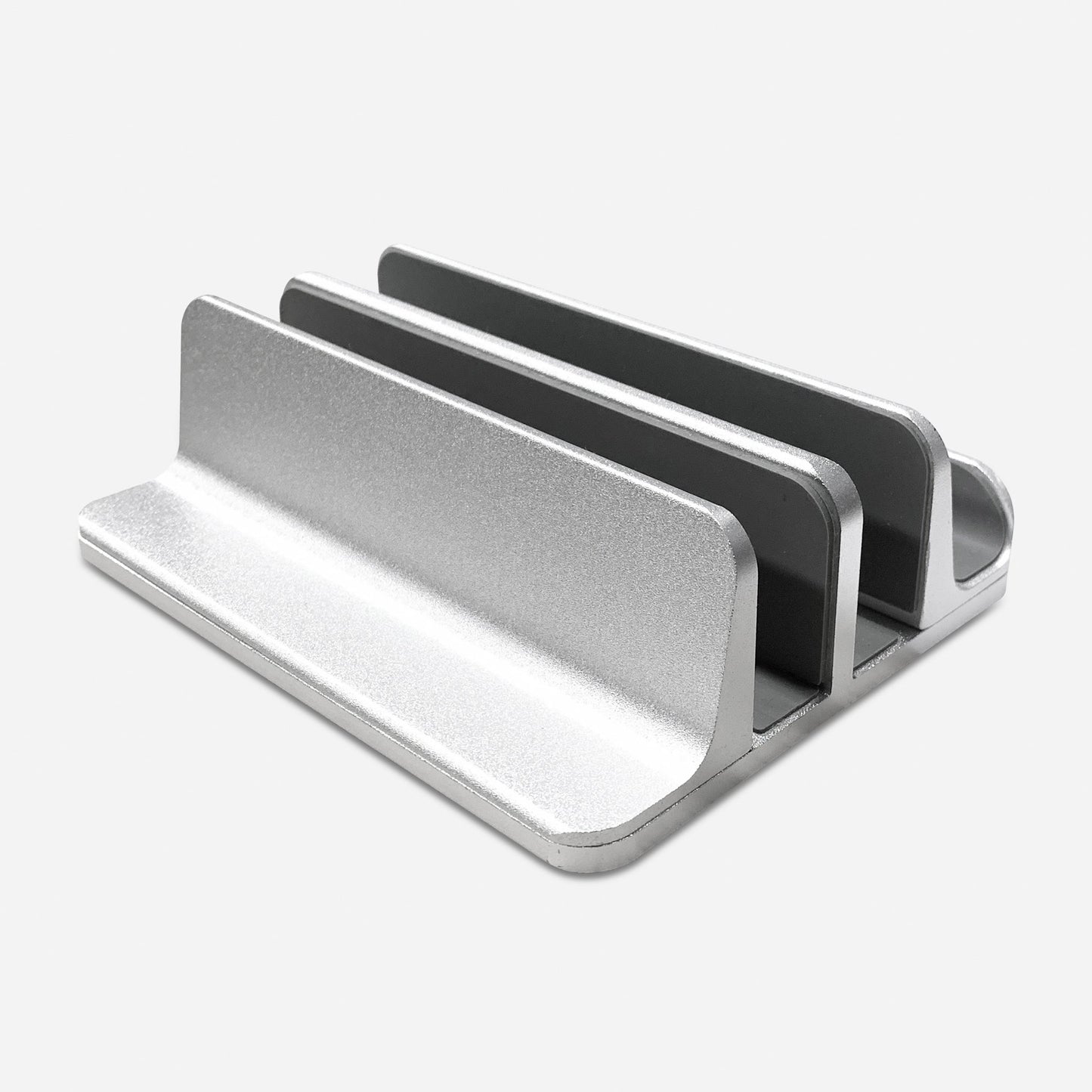 Vertikaler Laptop-Stand - 3 Slots für Computer, Tablet, Telefon