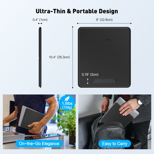 2-in-1 Ultra-Sleek Portable Laptop Stand (LS-1)
