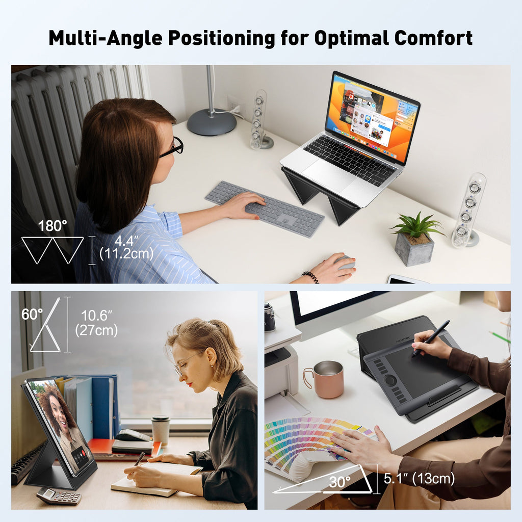 2-in-1 Ultra-Sleek Portable Laptop Stand (LS-1)
