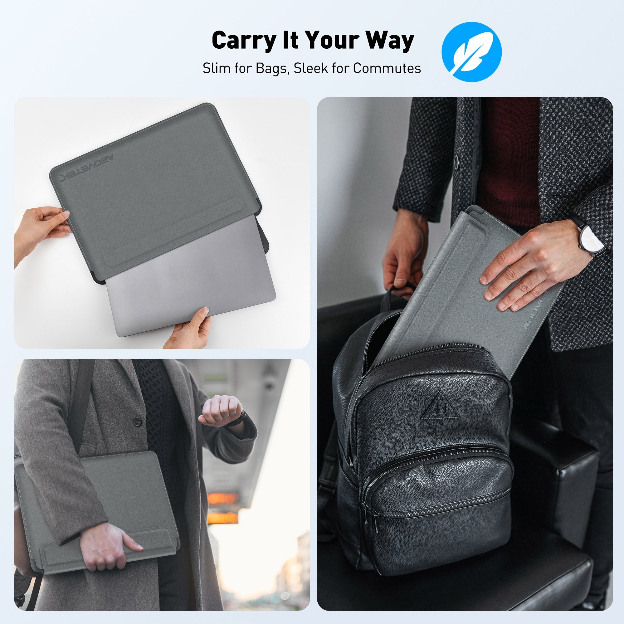 2-in-1 Laptop Sleeve Case (LS-5G)