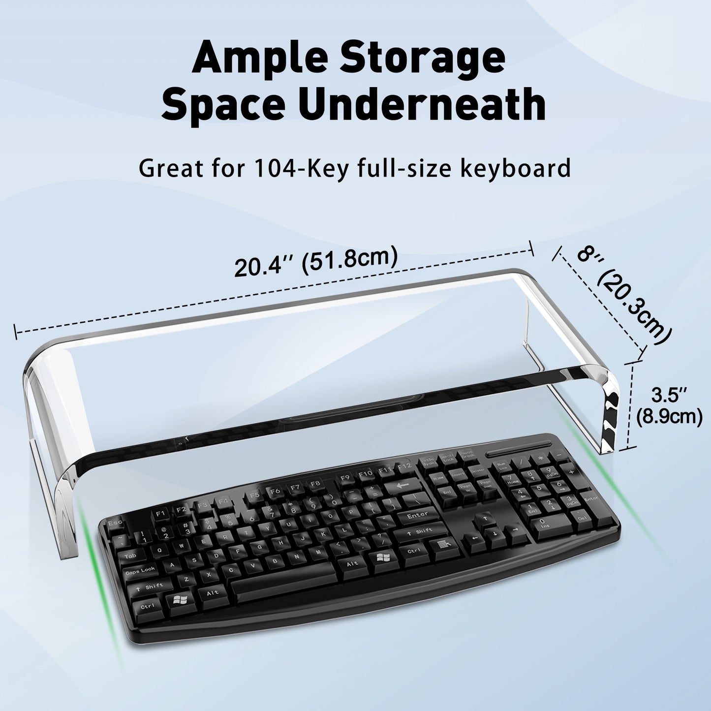Premium Monitor Stand Riser (MS-202A)