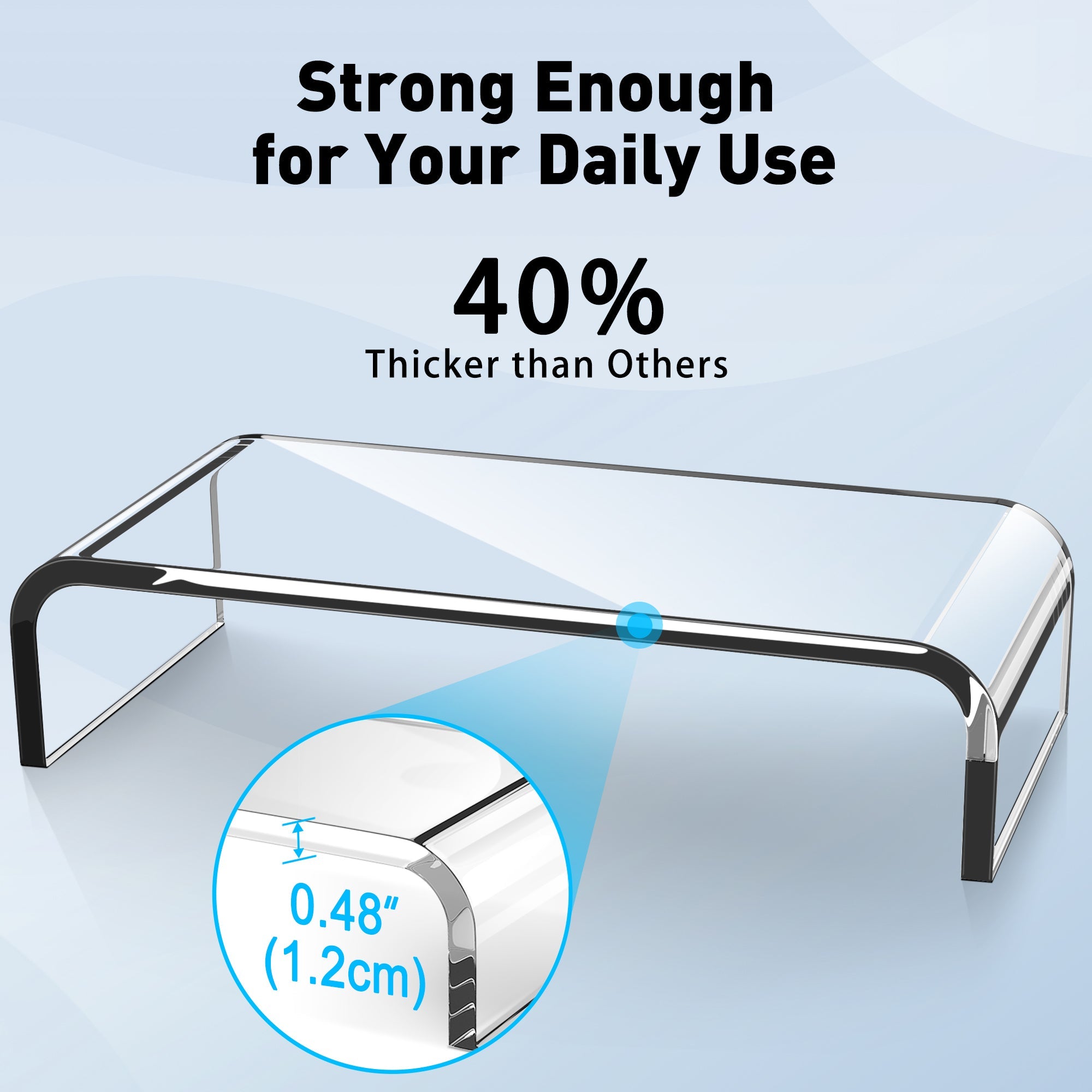 Premium Monitor Stand Riser (MS-202A)