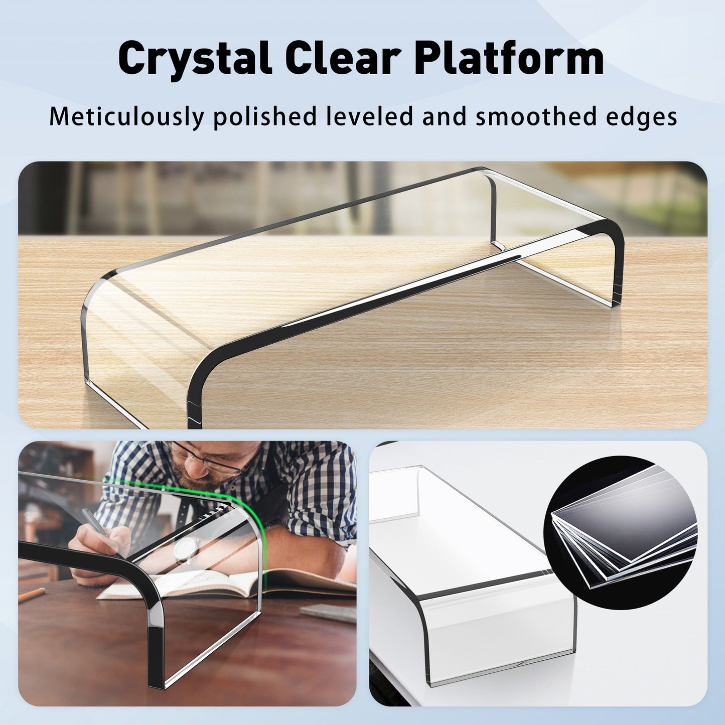 Premium Monitor Stand Riser (MS-202A)
