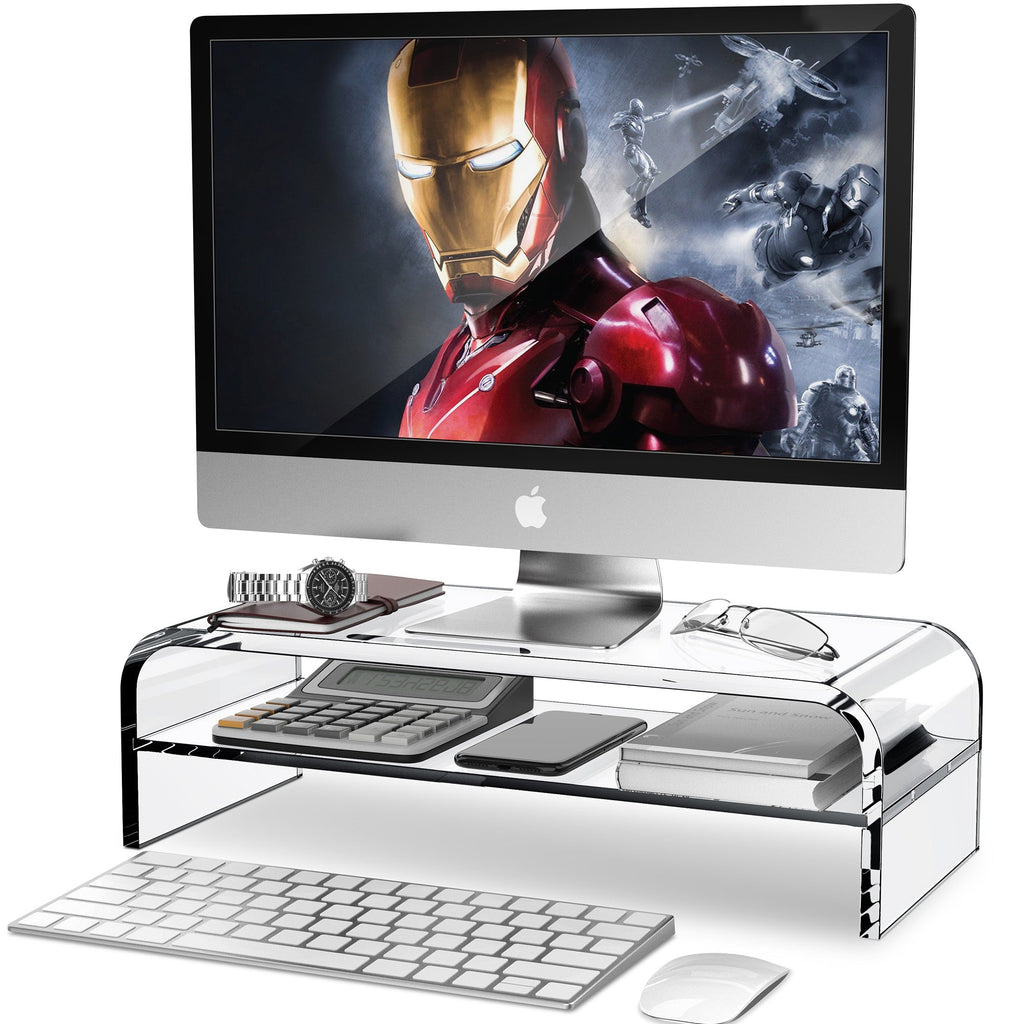 2-stufiger Acrylmonitorstand (MS-220A)