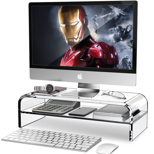 2-stufiger Acrylmonitorstand (MS-220A)