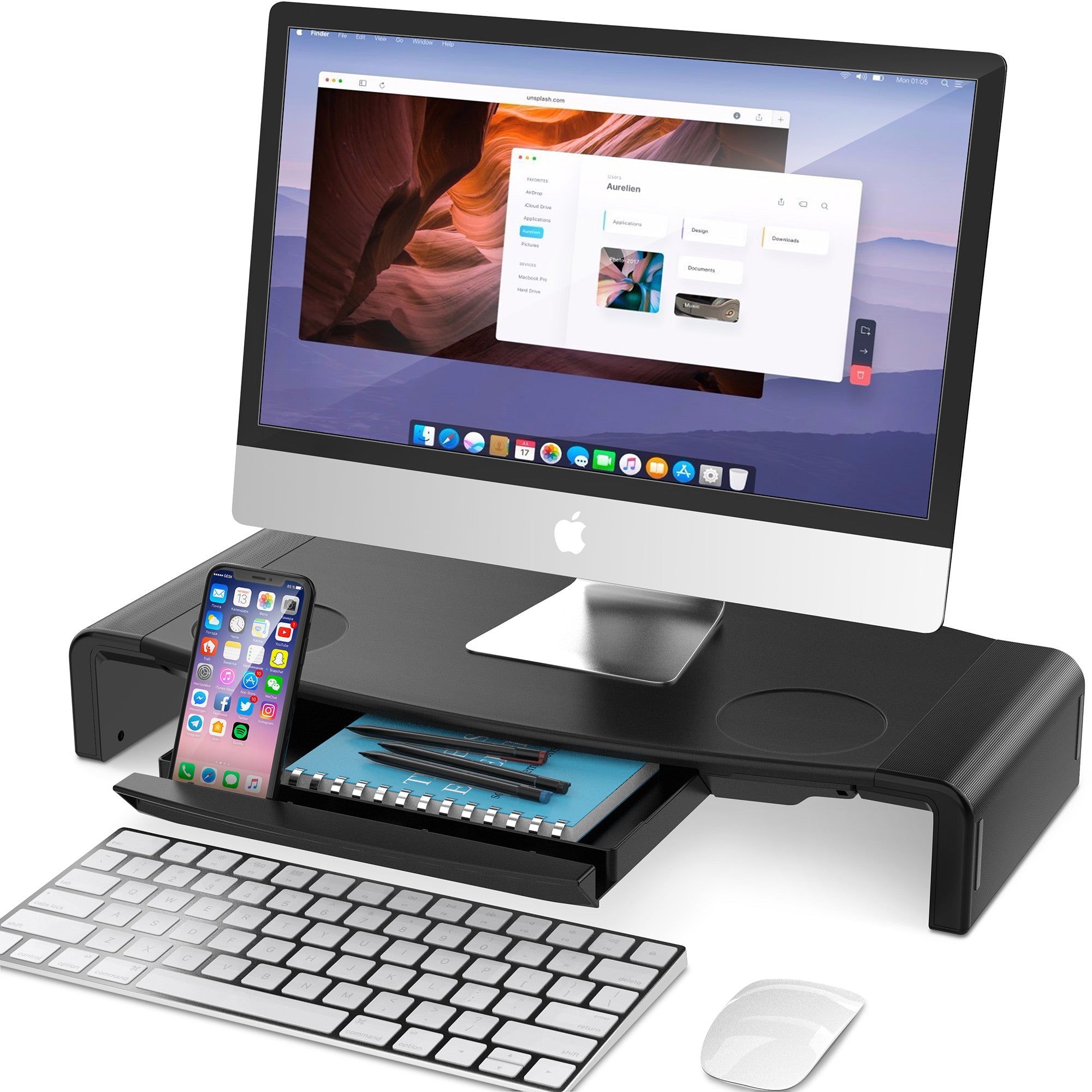 Monitorstandaufsteher (MS-250B)