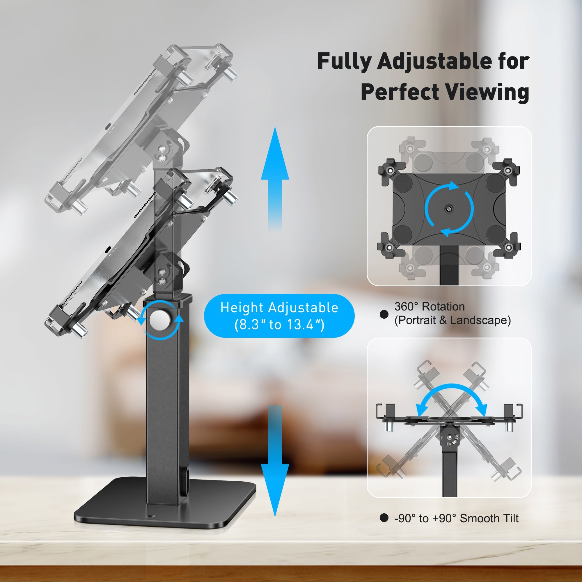 Anti-Diebstahl iPad Kiosk Stand (TH-103B)