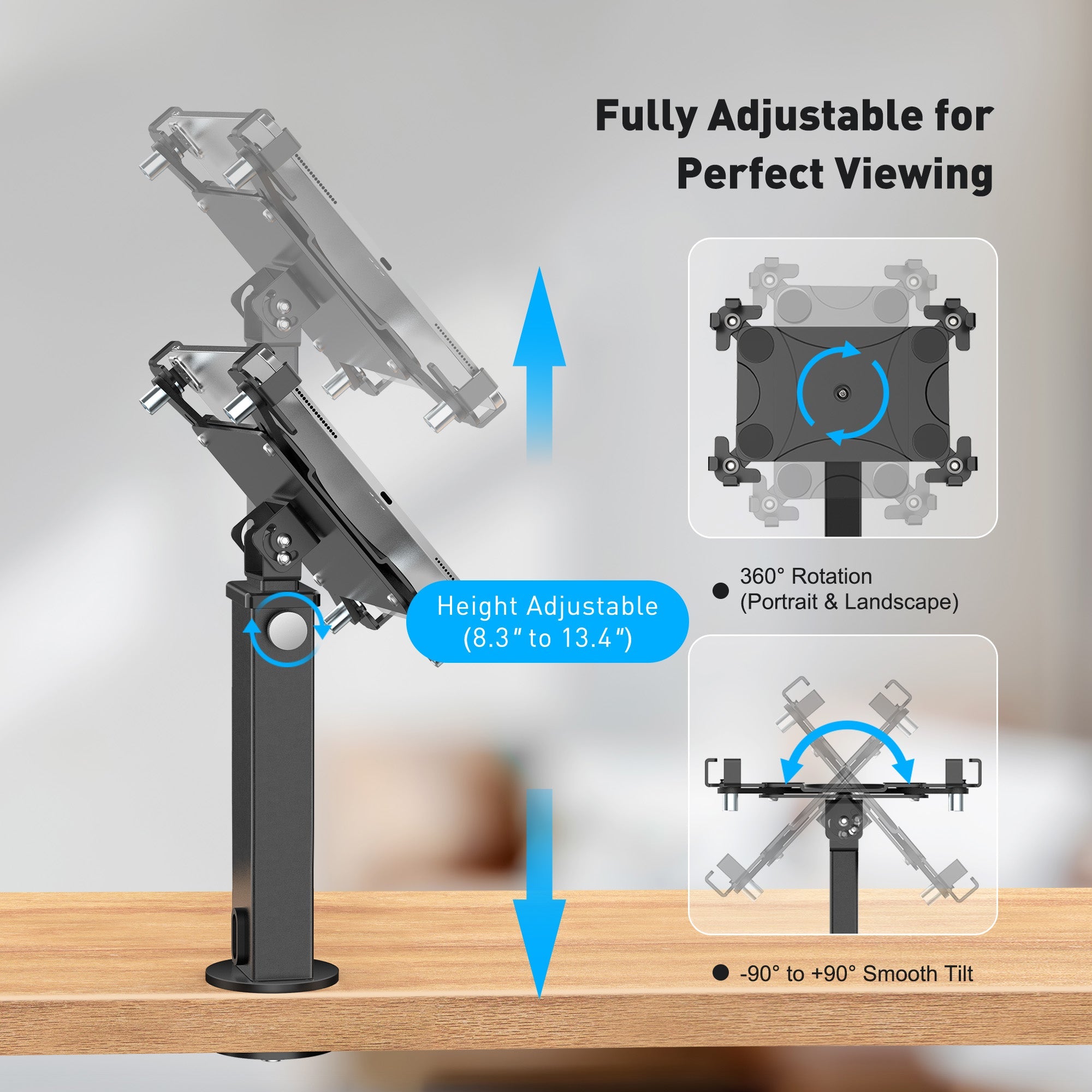 Anti-Diebstahl iPad Kiosk Stand (TH-113B)