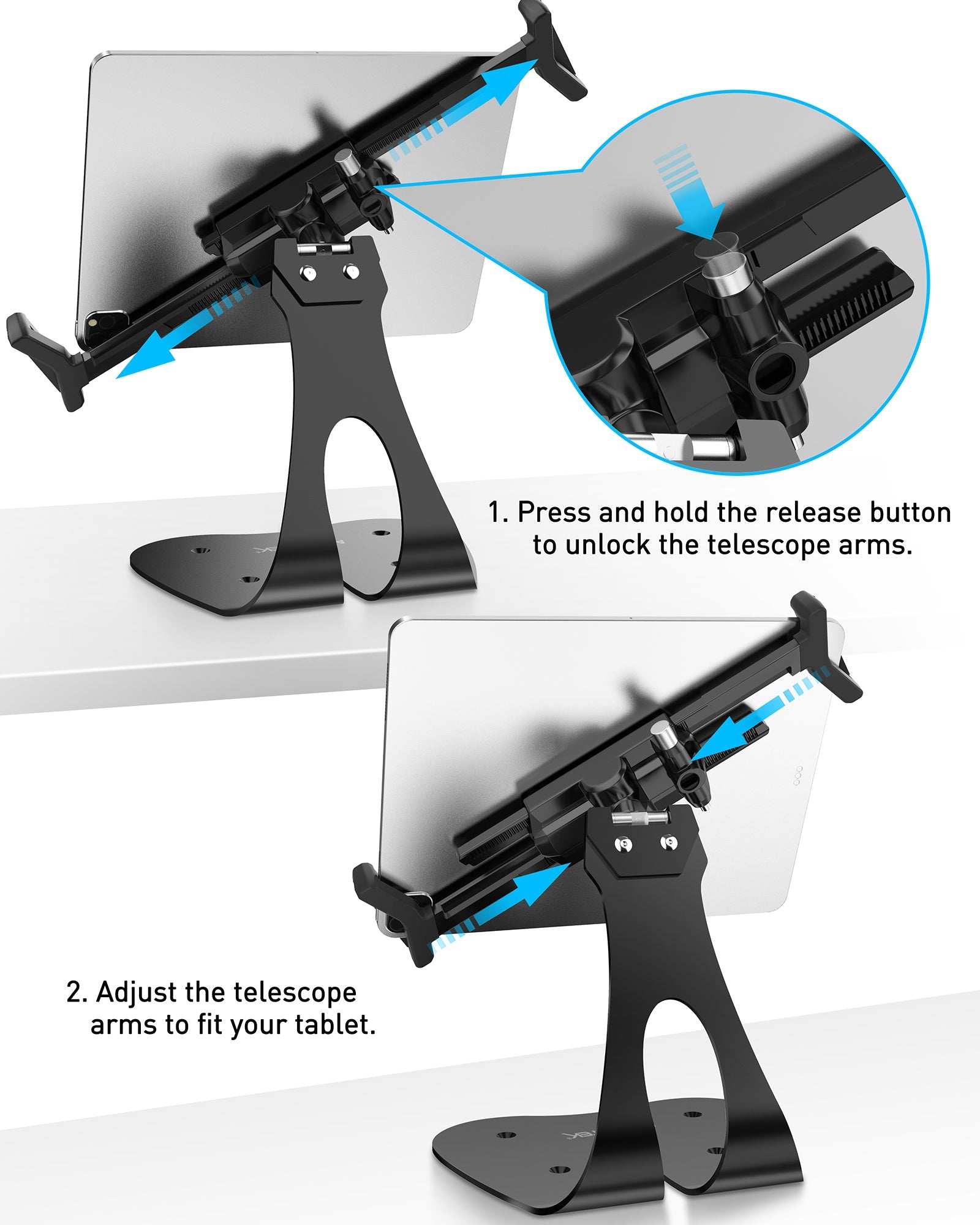 Anti-Diebstahl iPad Kiosk Stand (TH-218)