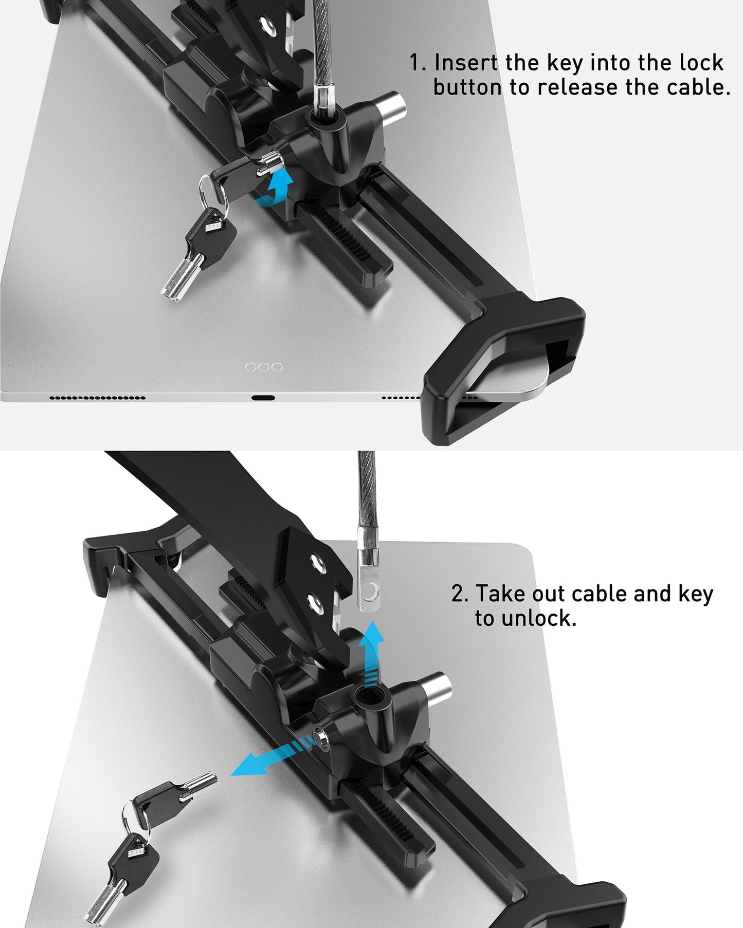 Anti-Diebstahl iPad Kiosk Stand (TH-218)