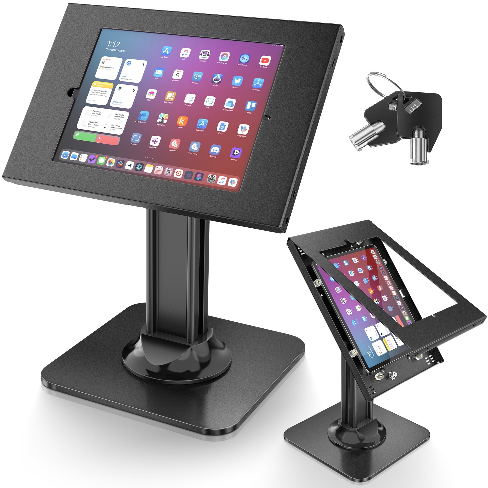 Anti-Diebstahl iPad Kiosk Stand (TH-318)