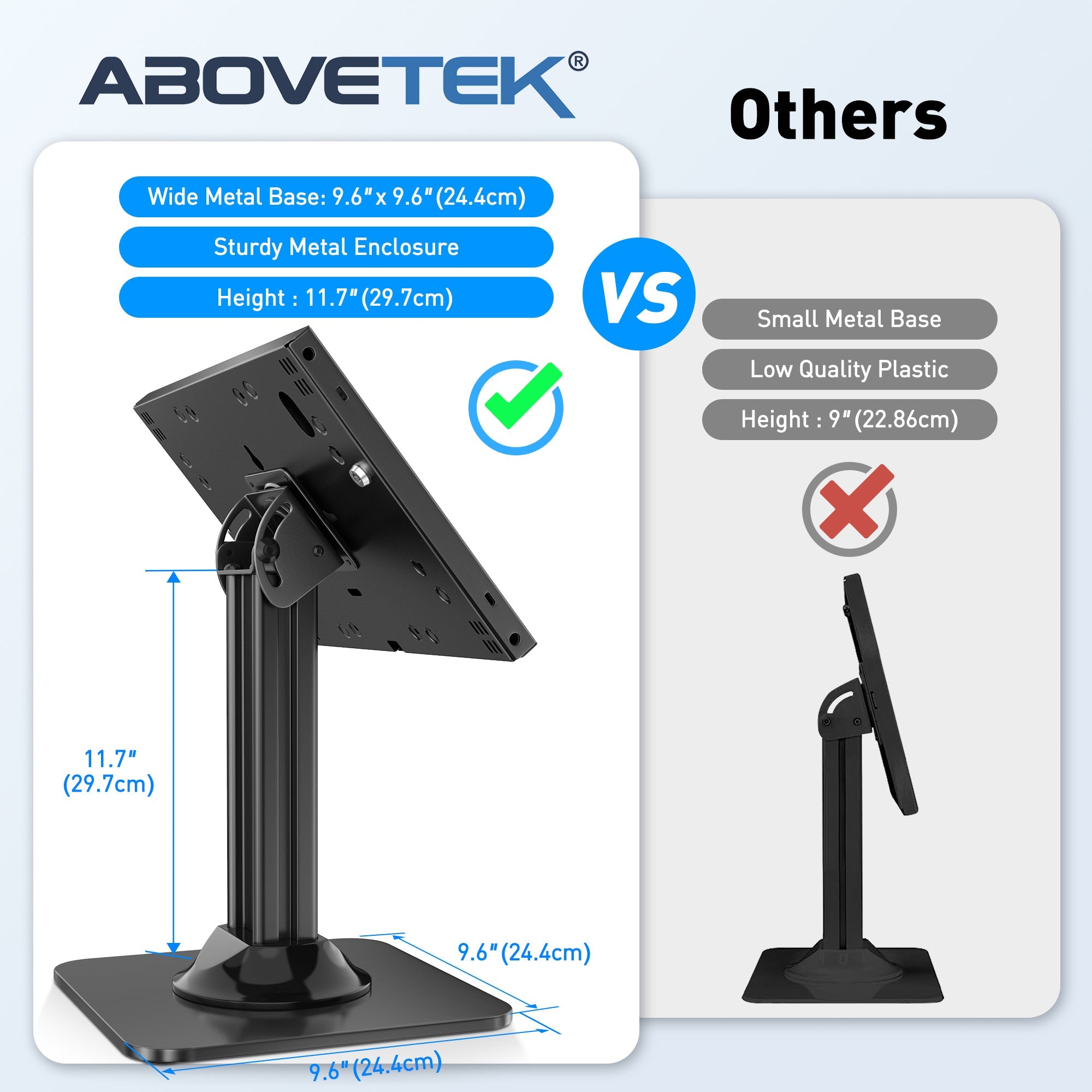 Anti-Diebstahl iPad Kiosk Stand (TH-318)