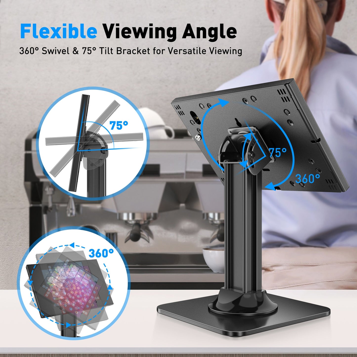 Anti-Diebstahl iPad Kiosk Stand (TH-318)