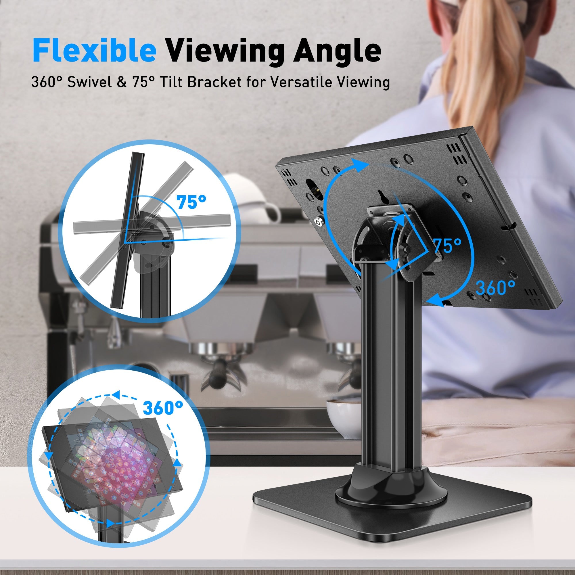 Anti-Diebstahl iPad Kiosk Stand (TH-318)