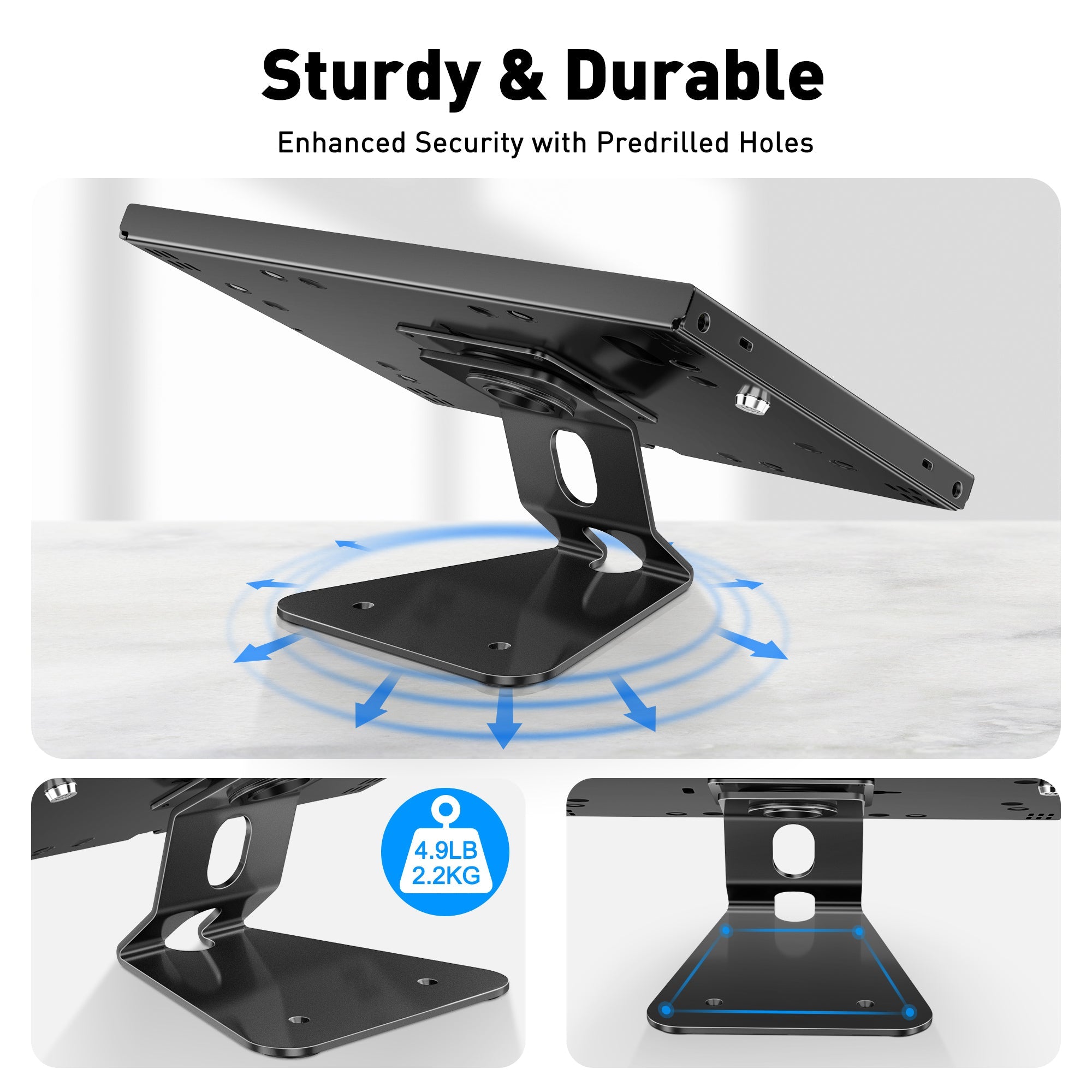 Anti-Diebstahl Tablet Kiosk Stand (TH-328B / W)
