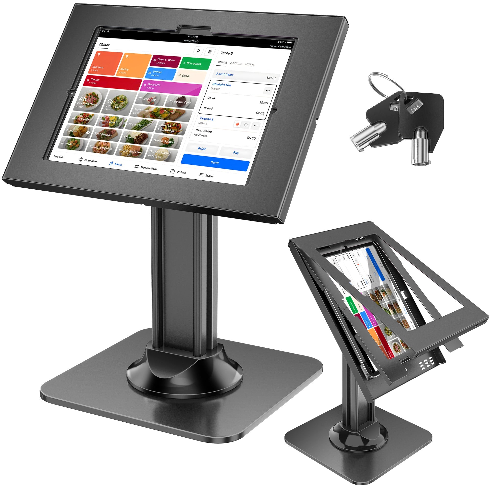 Anti-Diebstahl iPad Kiosk Stand (TH-336)
