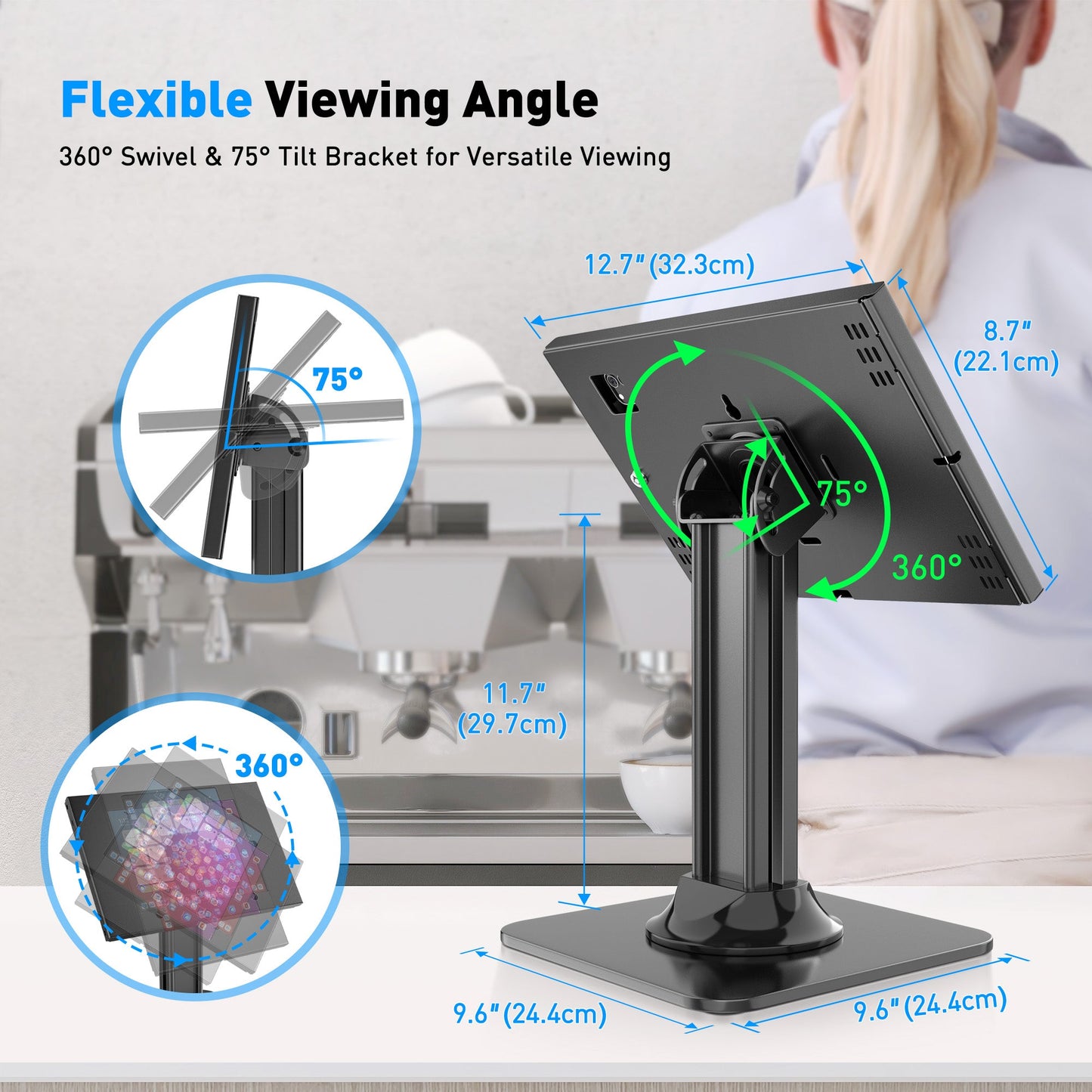 Anti-Diebstahl iPad Kiosk Stand (TH-336)