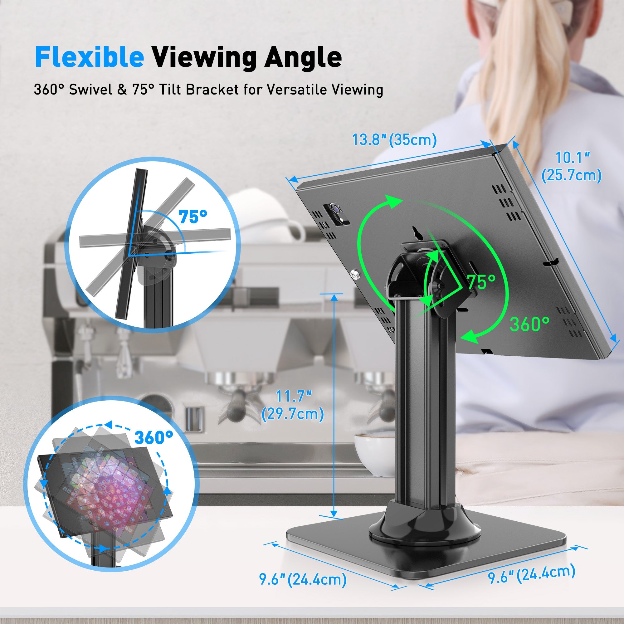 Anti-Diebstahl iPad Kiosk Stand (TH-337)