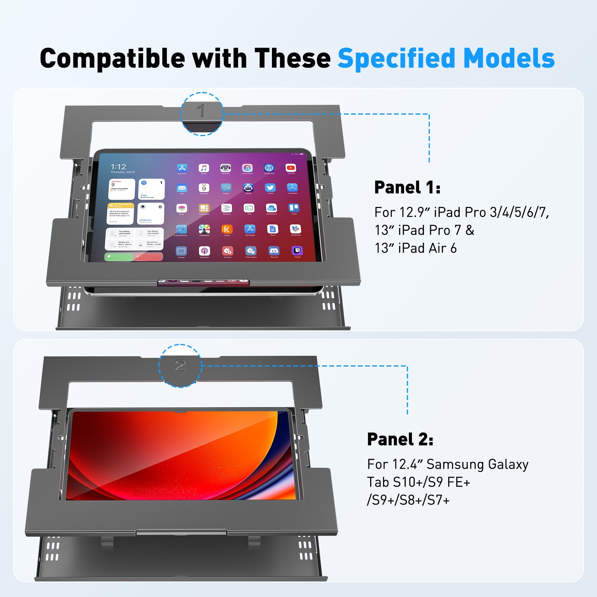 Anti-Diebstahl iPad Kiosk Stand (TH-337)