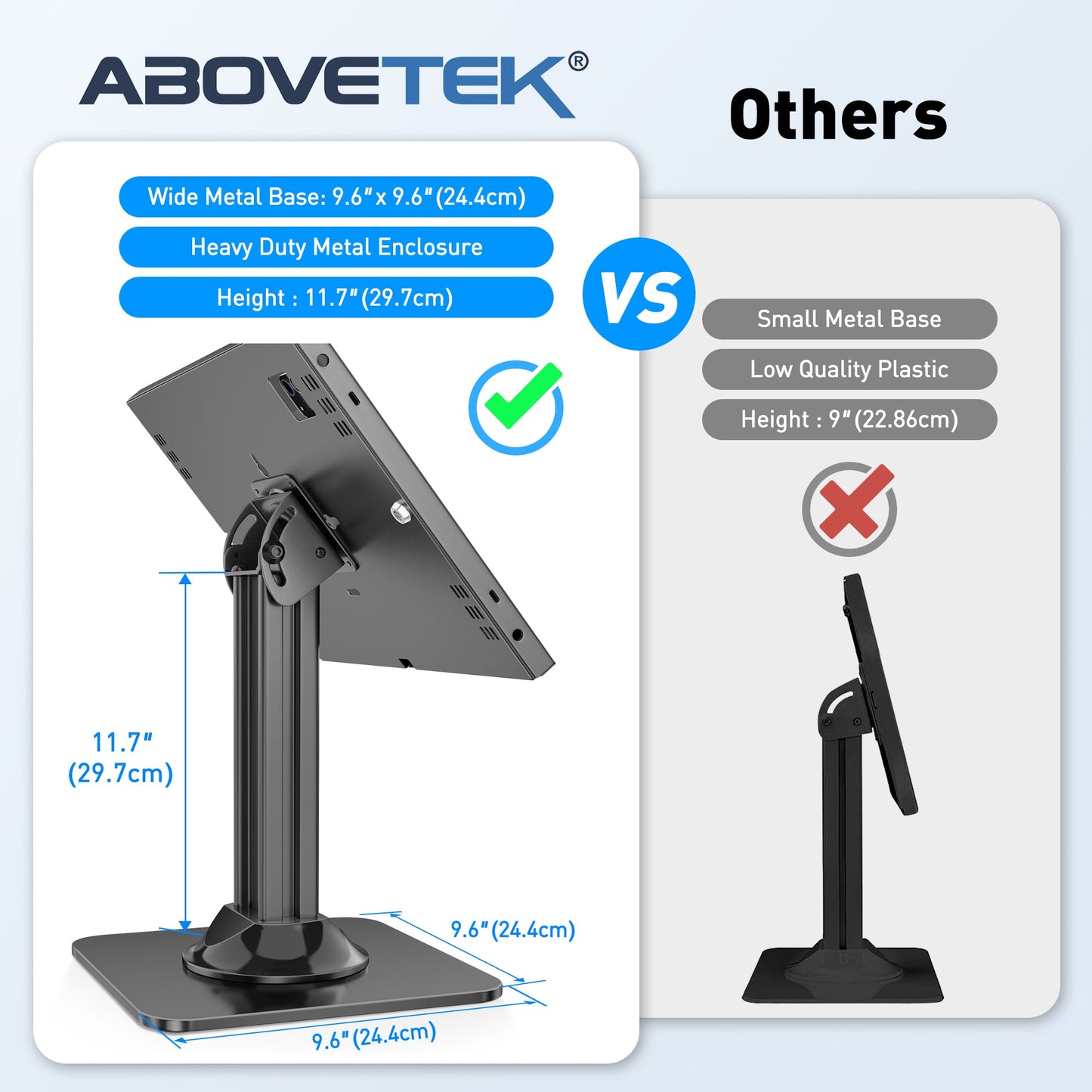 Anti-Diebstahl iPad Kiosk Stand (TH-337)