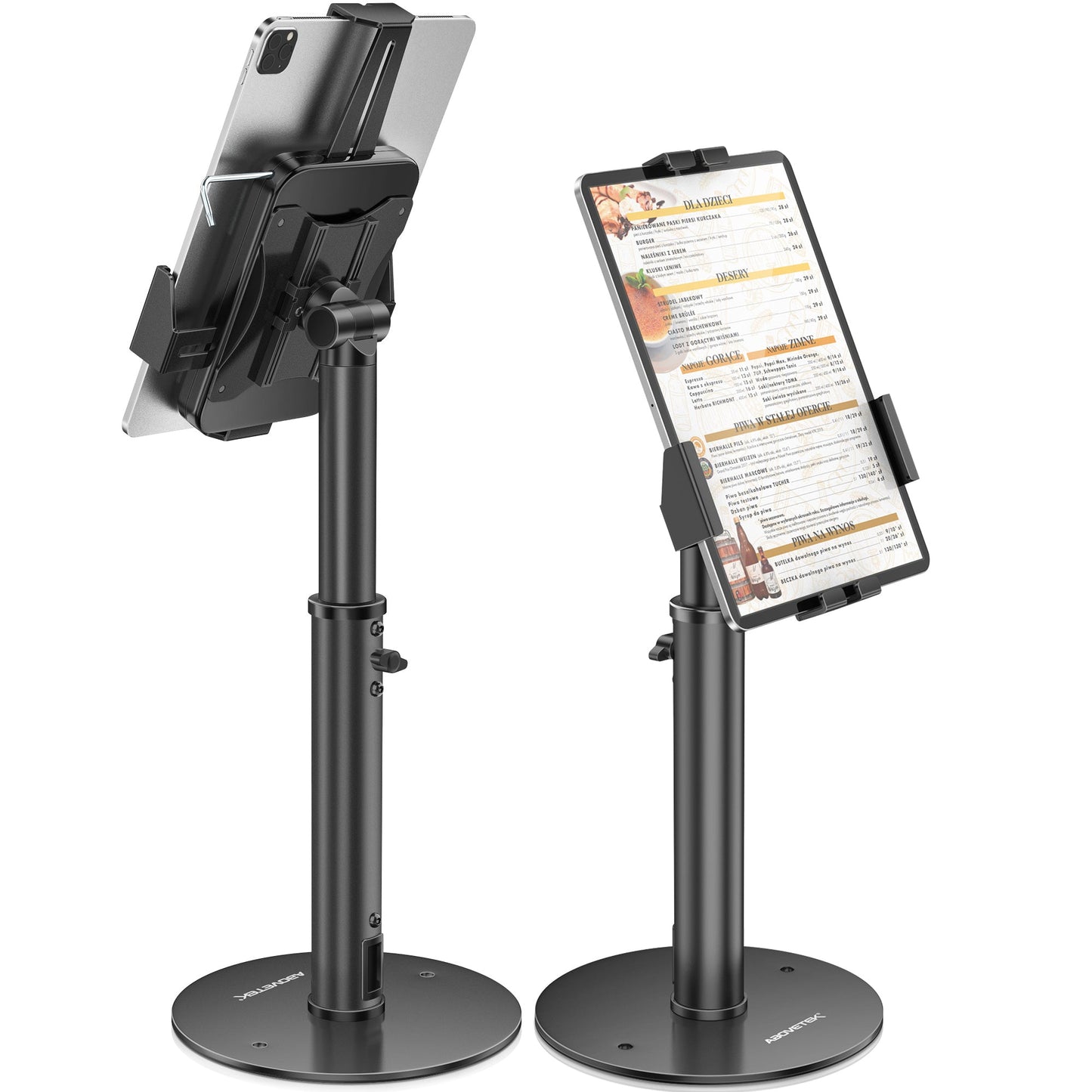 Anti-Diebstahl-Tablet-Arbeitsplatte Kiosk POS Stand (TH-338)