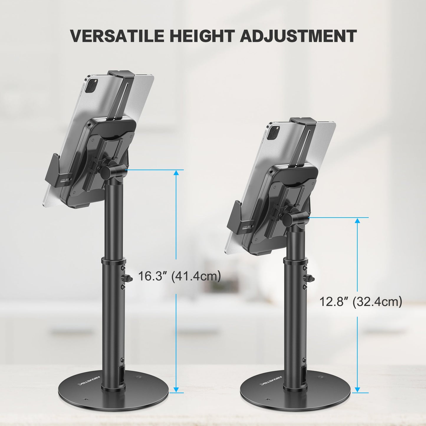 Anti-Diebstahl-Tablet-Arbeitsplatte Kiosk POS Stand (TH-338)