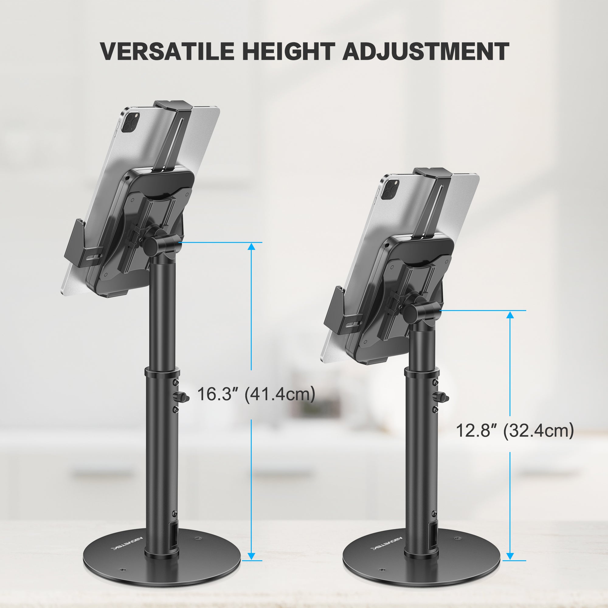 Anti-Diebstahl-Tablet-Arbeitsplatte Kiosk POS Stand (TH-338)