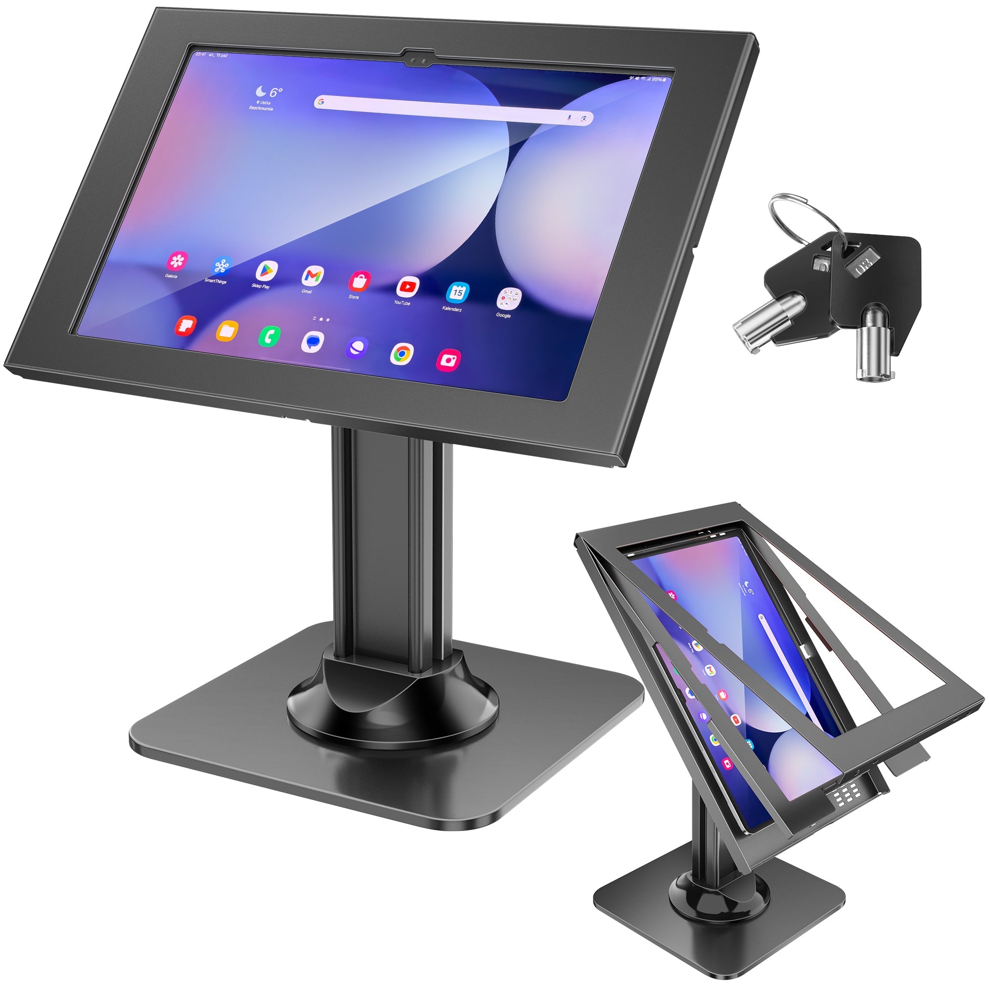 Anti-Diebstahl iPad Kiosk Stand (TH-339)