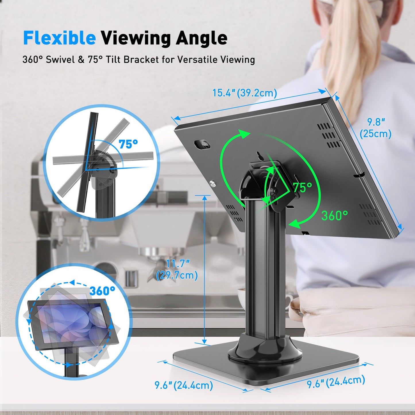 Anti-Diebstahl iPad Kiosk Stand (TH-339)