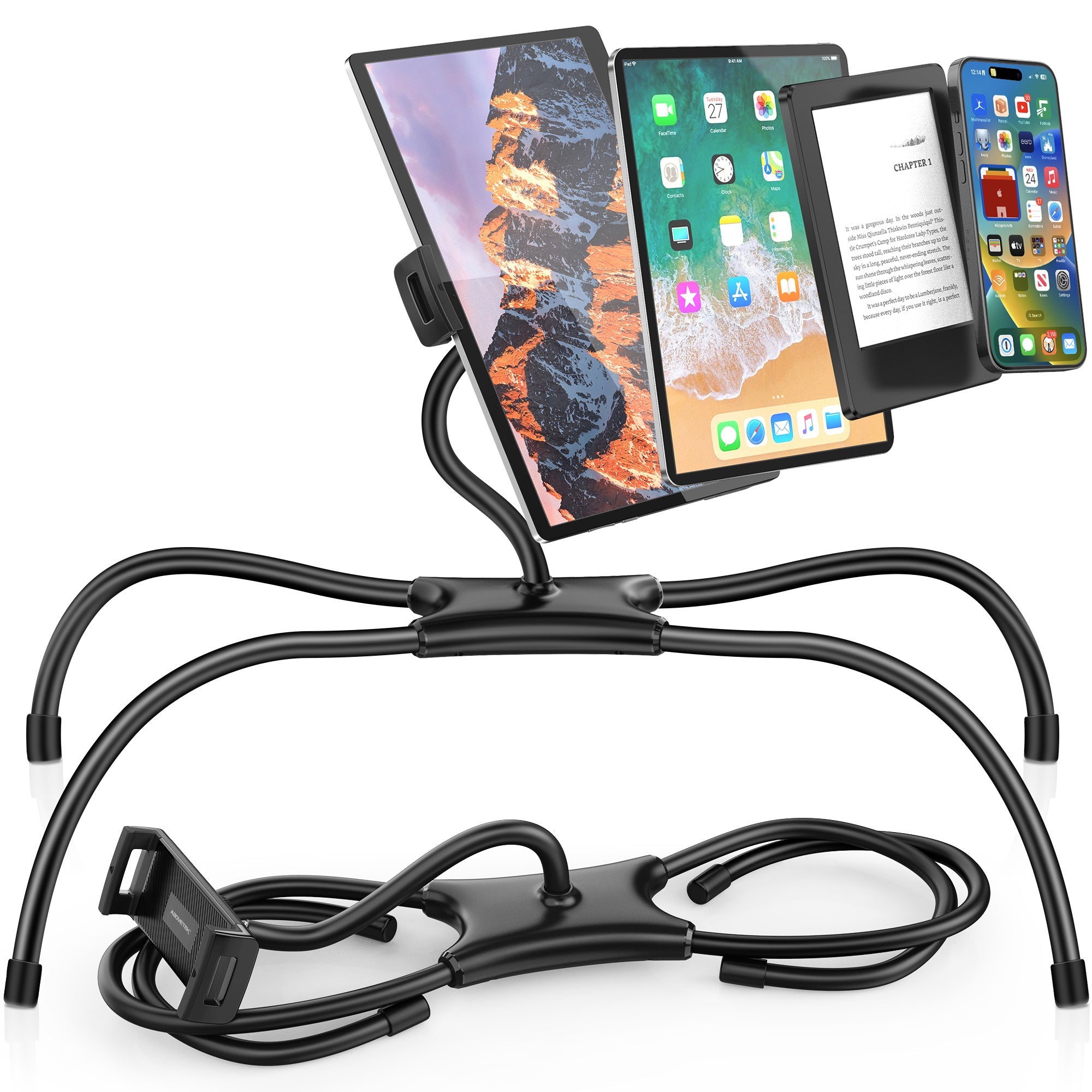 AboveTEK Einstellbarer iPad Standhalter (TH-5B)
