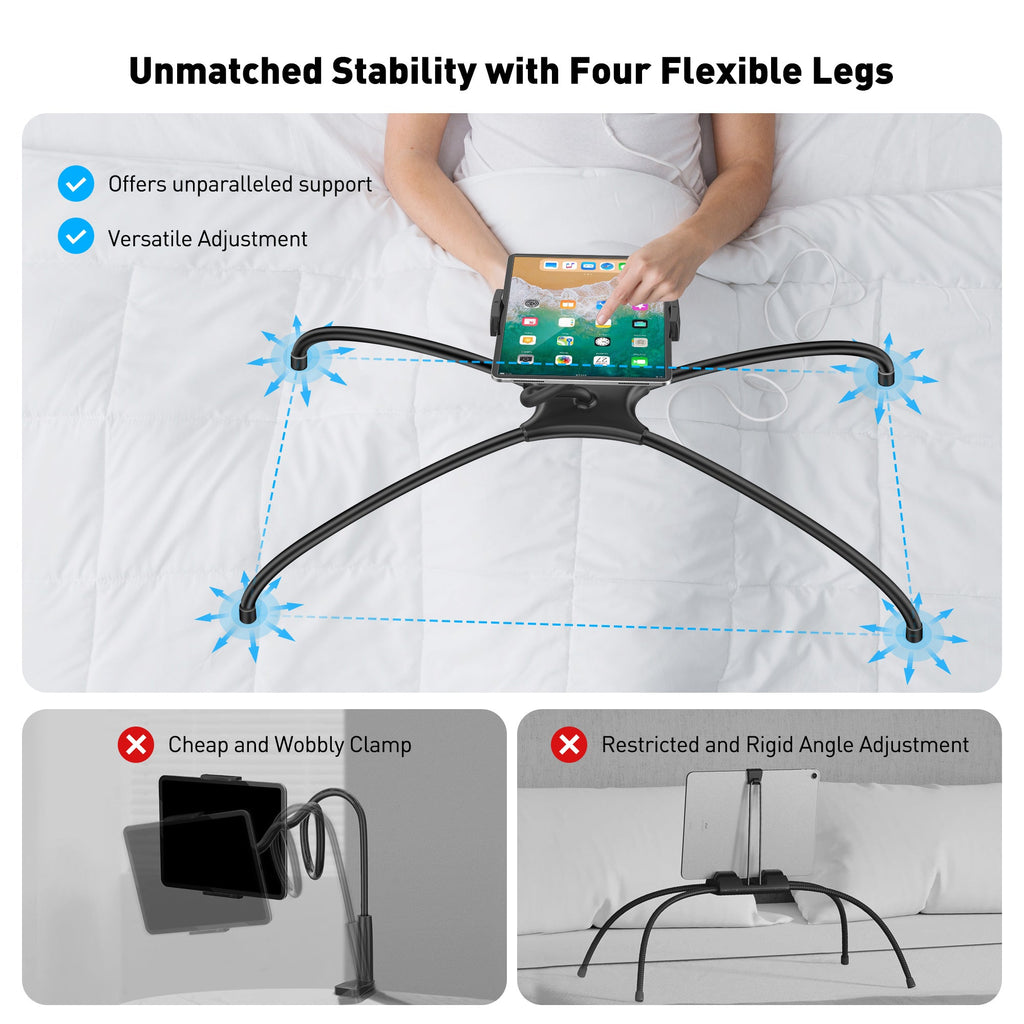 AboveTEK Einstellbarer iPad Standhalter (TH-5B)