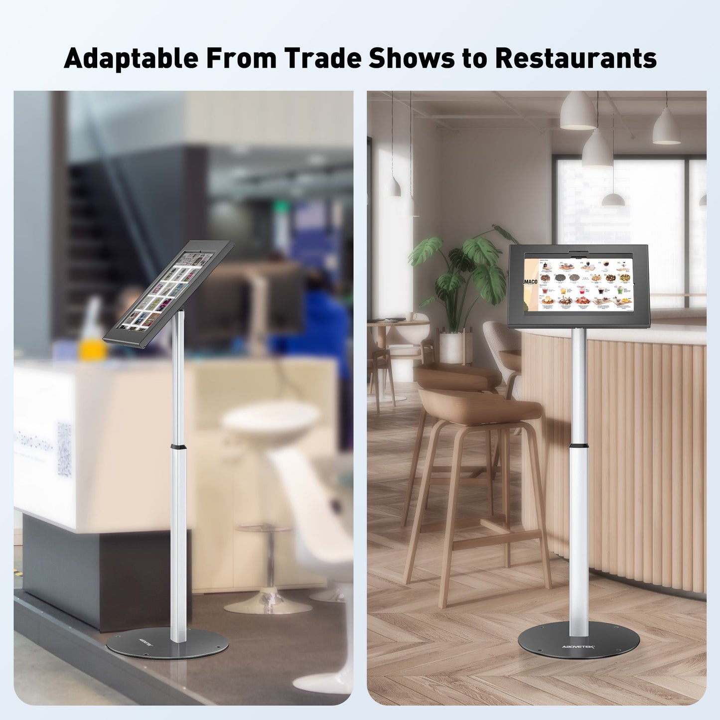 AboveTEK Anti-Theft Tablet Kiosk Boden Stand (TH-617)