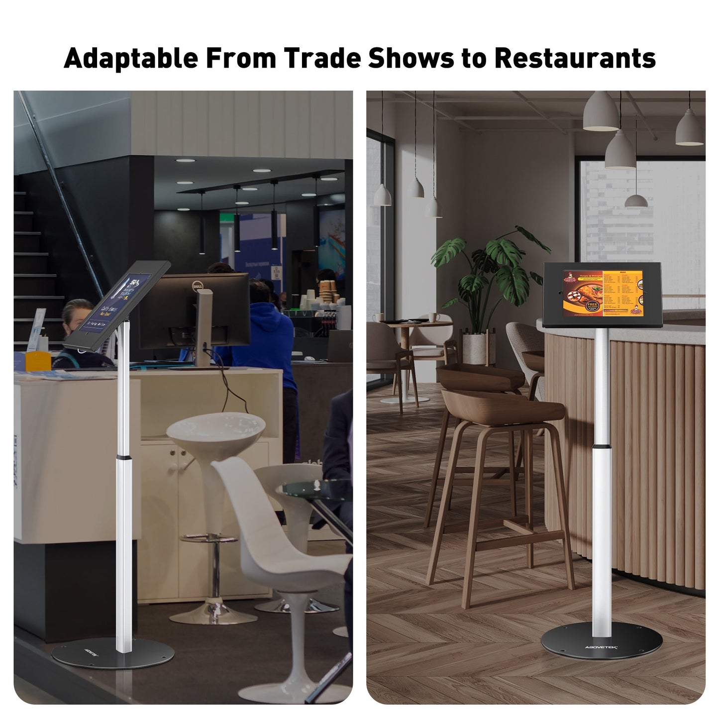AboveTEK Anti-Theft Tablet Kiosk Boden Stand (TH-618)