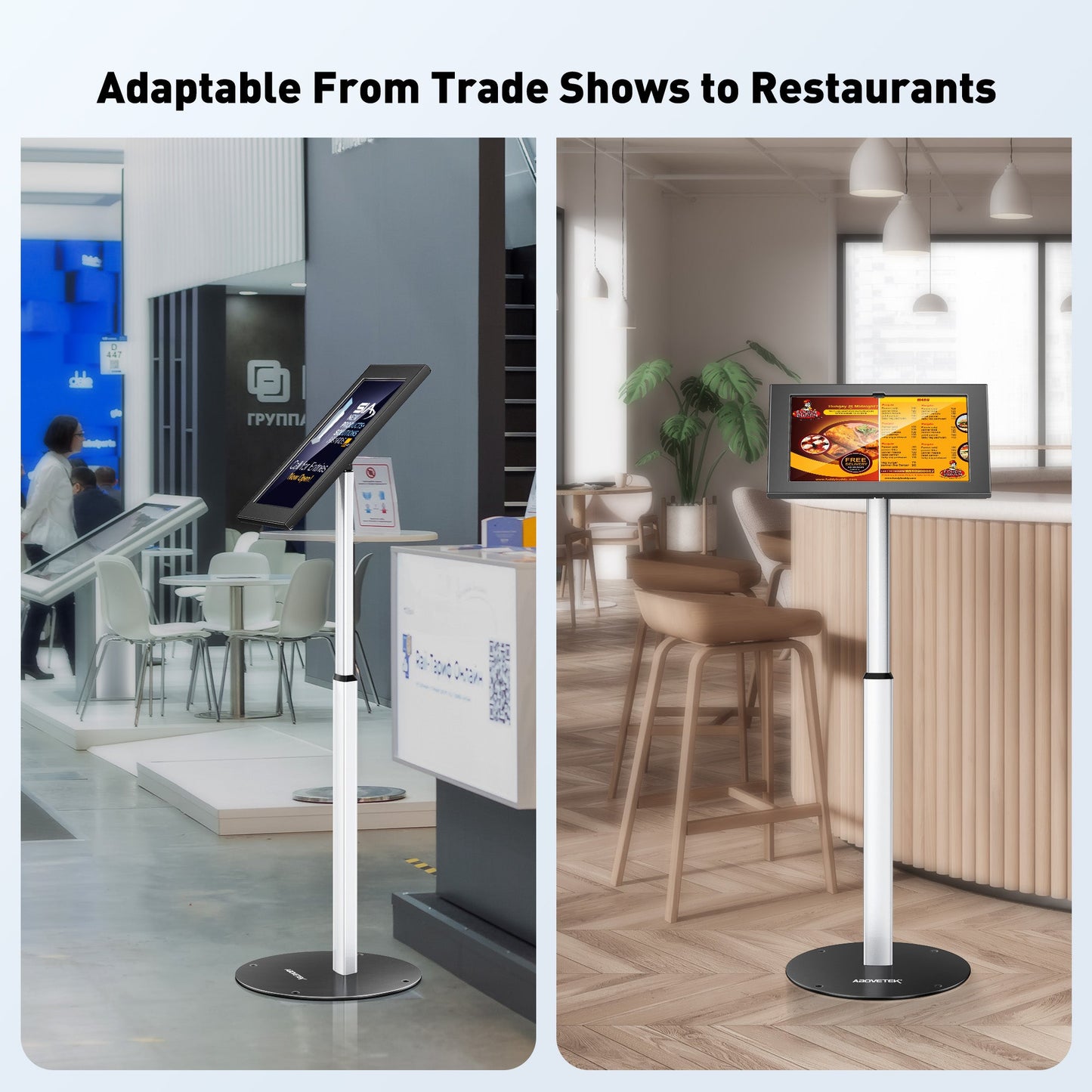 AboveTEK Anti-Theft Tablet Kiosk Boden Stand (TH-619)