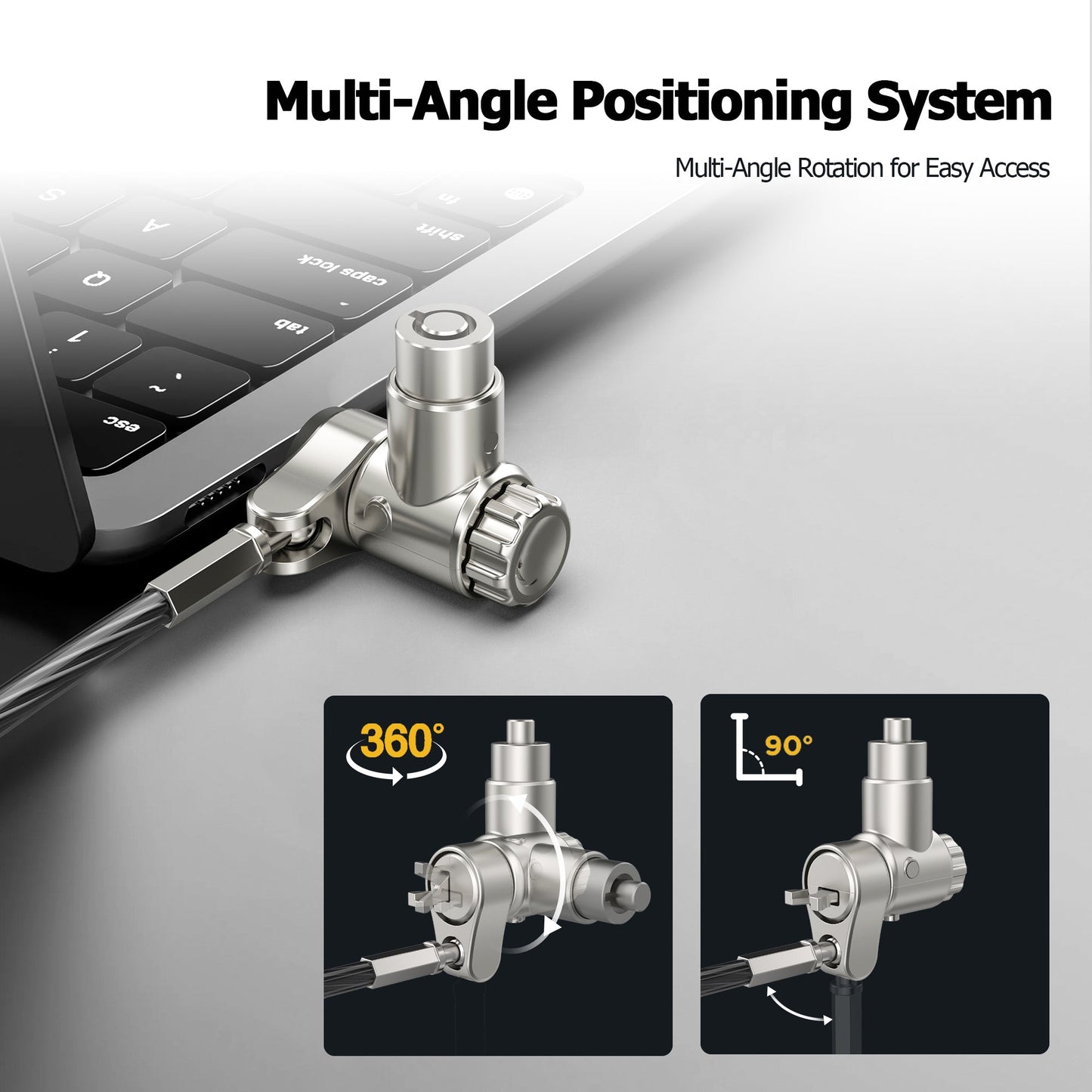 3-in-1 Universal Laptop Kabelschloss (TL-280K)