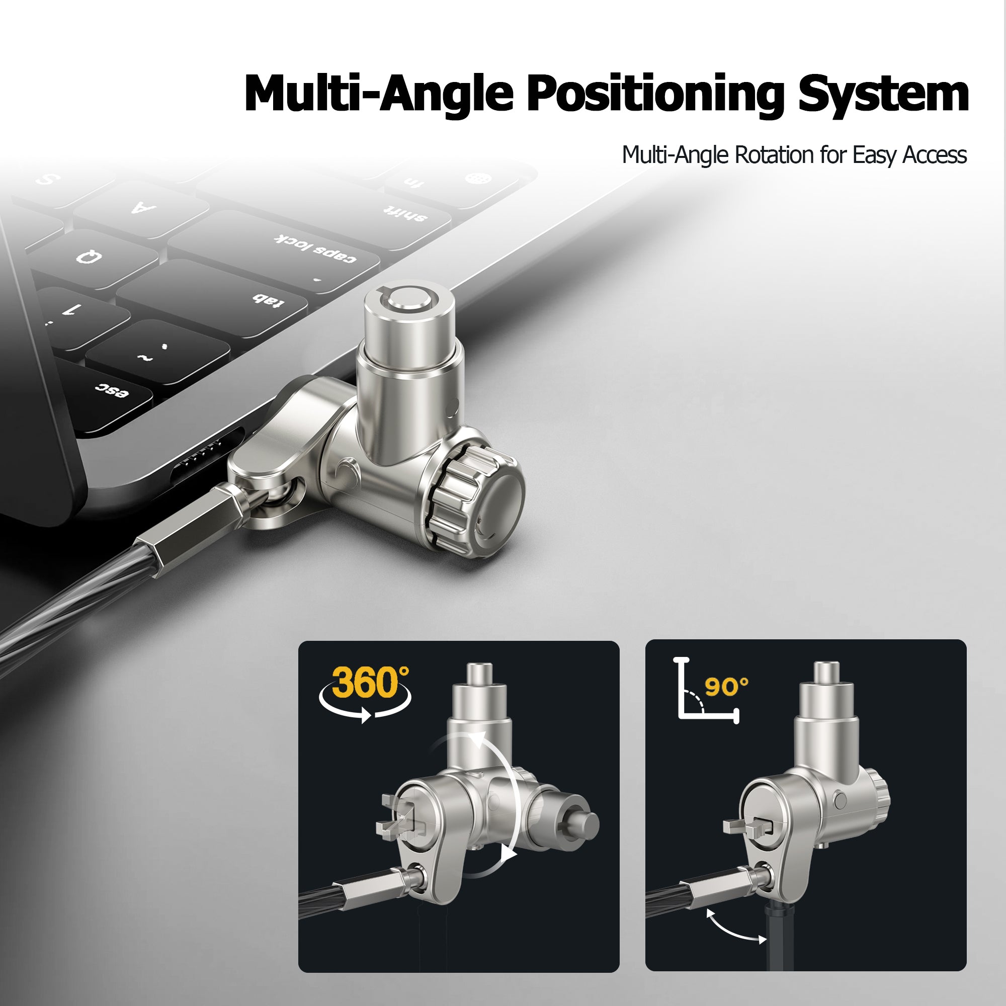 3-in-1 Universal Laptop Kabelschloss (TL-280K)