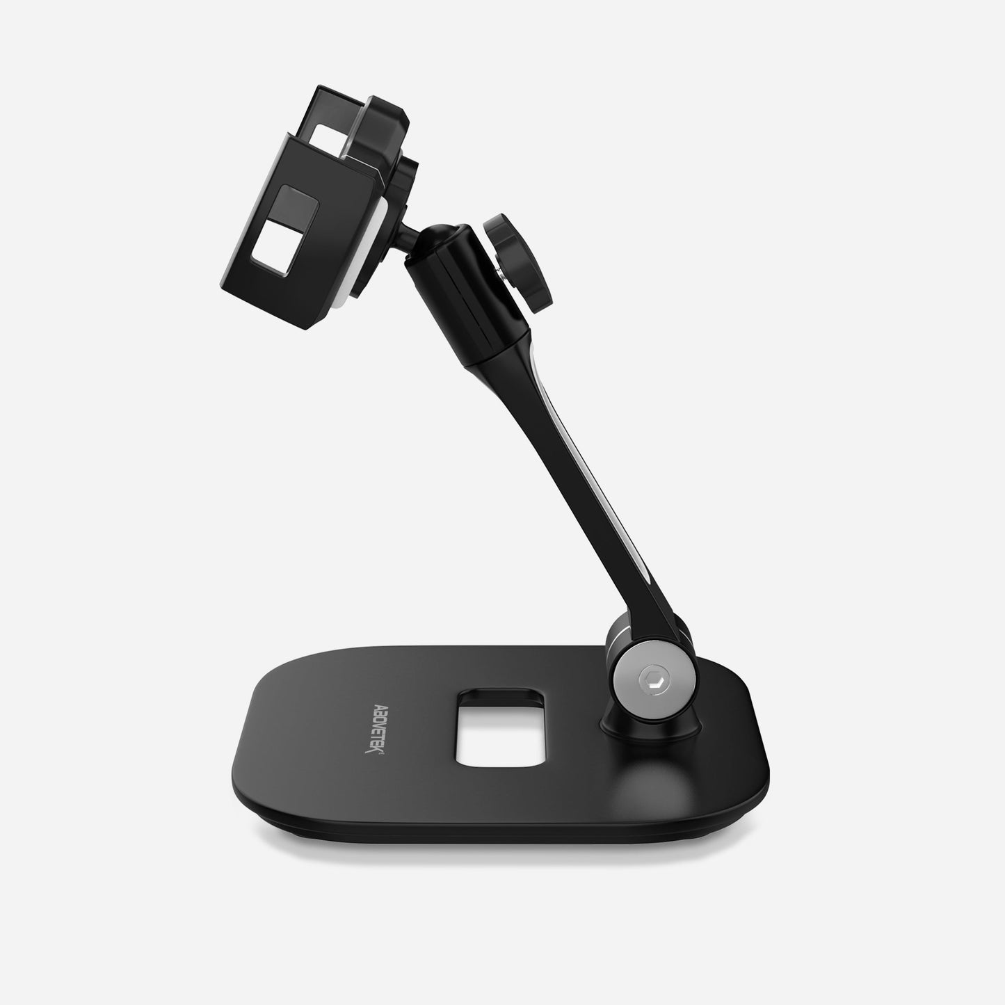 Tablet & Telefon-Schreibtisch Stand 360° Swivel Serie Silber Schwarz (TS-116B)