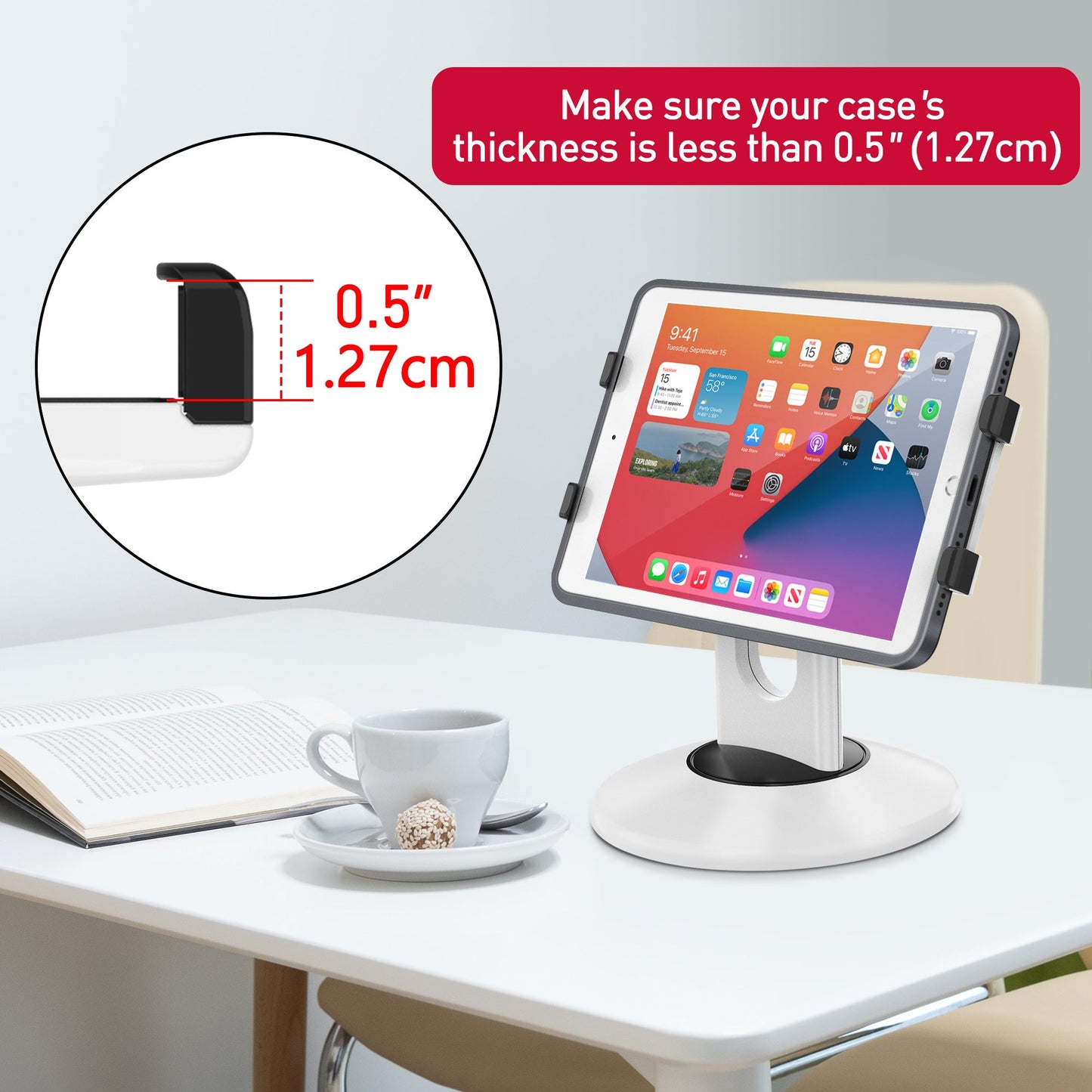 Einzelhandel Kiosk iPad Stand (TS-138W)