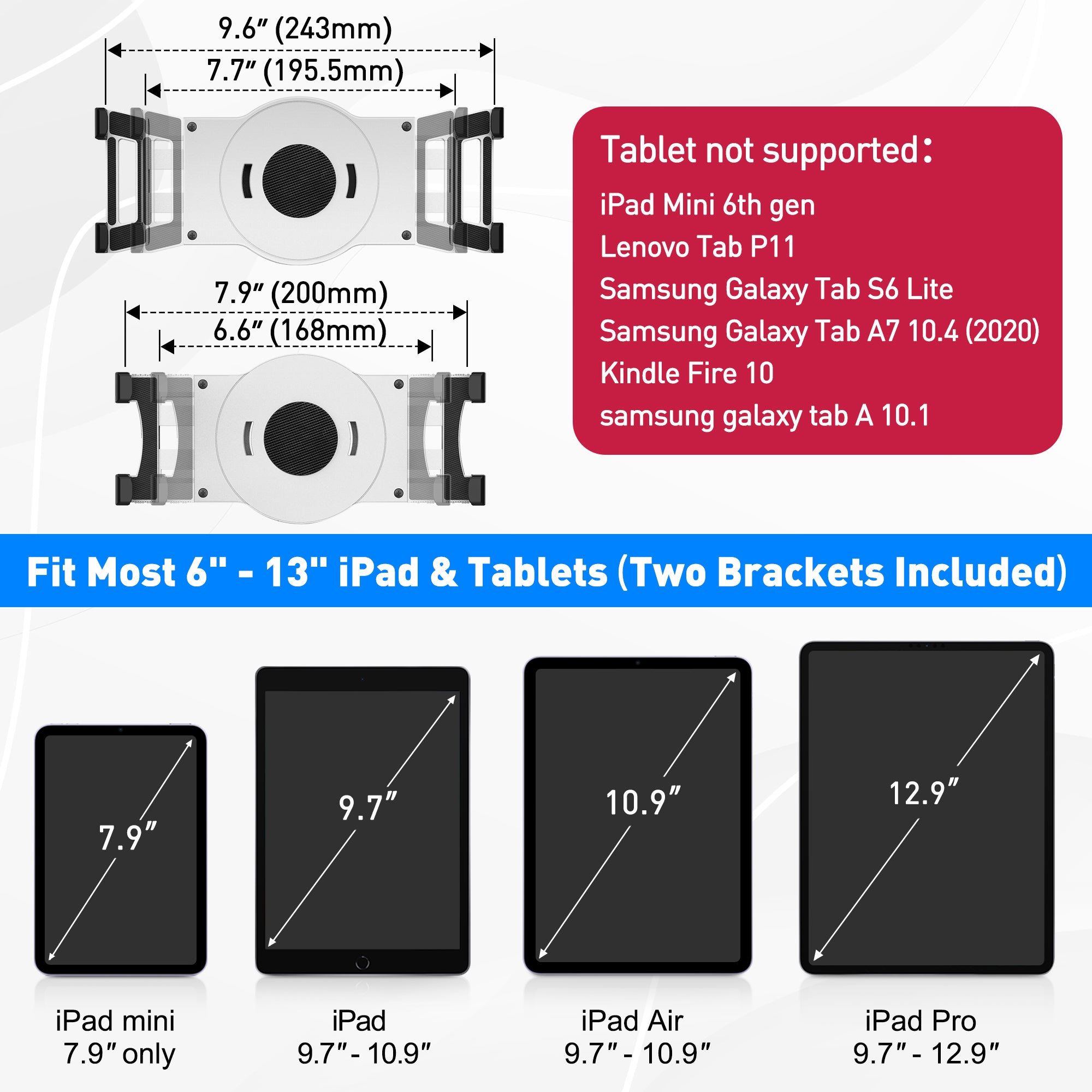 Einzelhandel Kiosk iPad Stand (TS-138W)