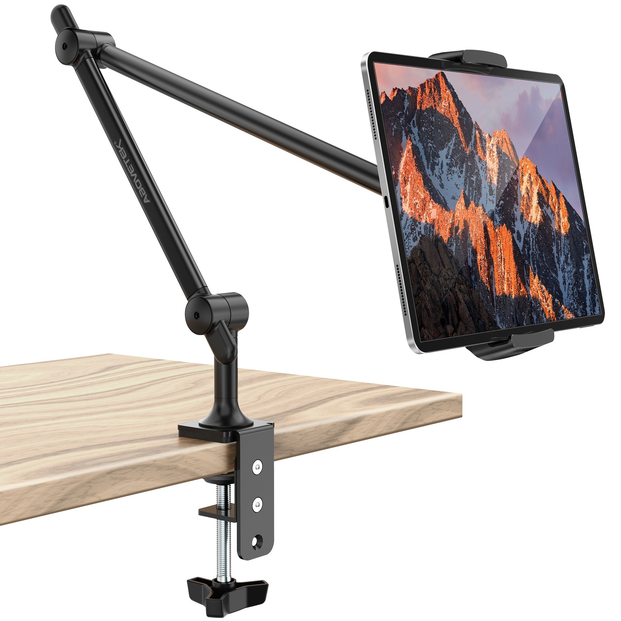 Long Arm Tablet Phone Stand Mount (TS-388B / W)