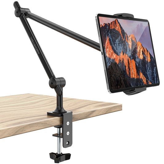 Long Arm Tablet Phone Stand Mount (TS-388B / W)